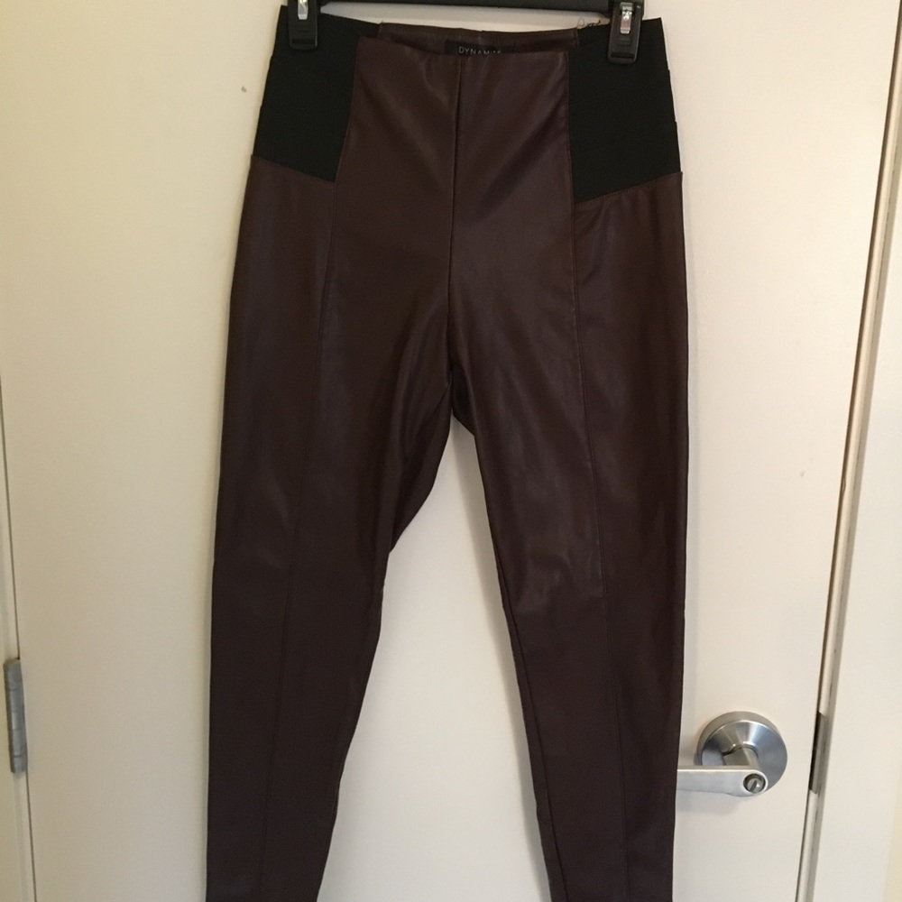 LEATHER LIKE PANTS
